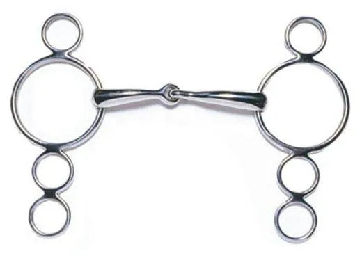 JP Korsteel Dutch Gag 3 Ring - 4.5" -
