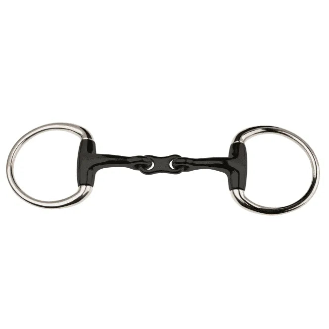 JP Korsteel Sweet Iron French Link Eggbutt Snaffle - 5" -