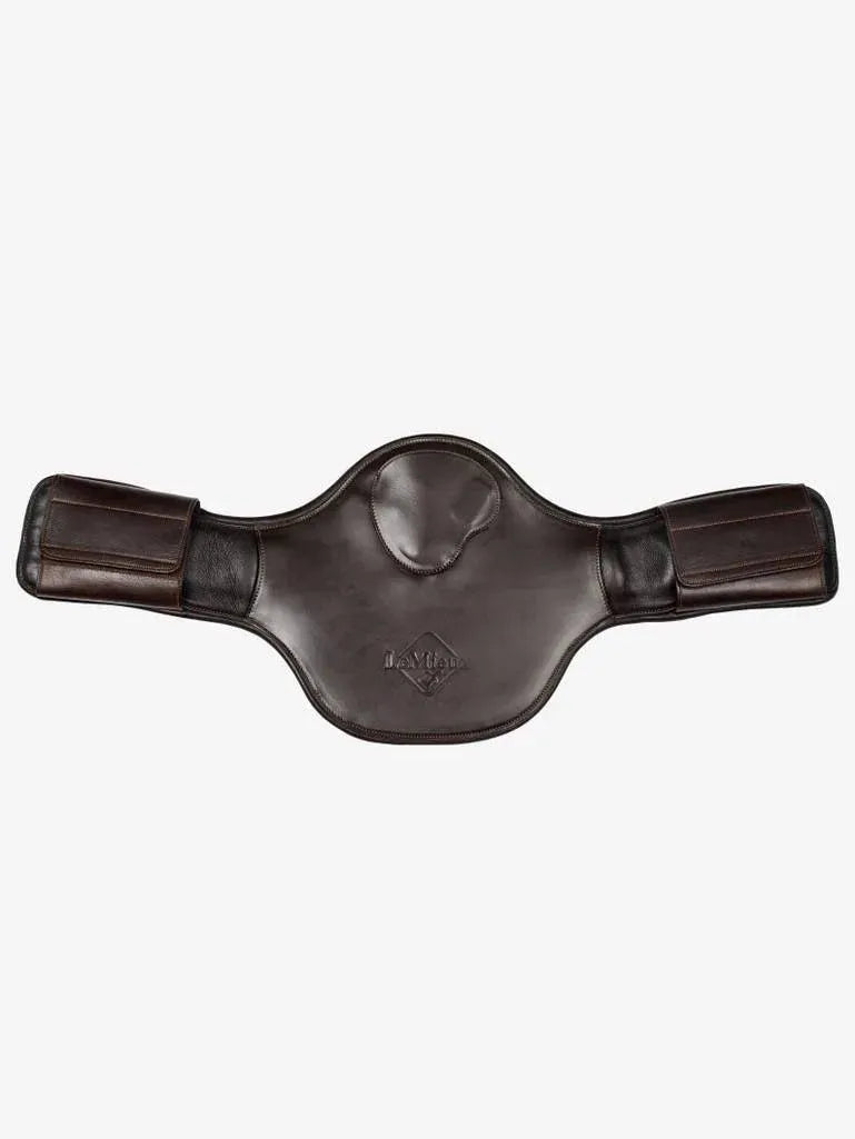 LeMieux Gel-Tek Anatomic Short Stud Girth With Magnet - Brown - 60cm