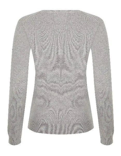 LeMieux Ladies Elite Crew Jumper - Navy - Ladies 8