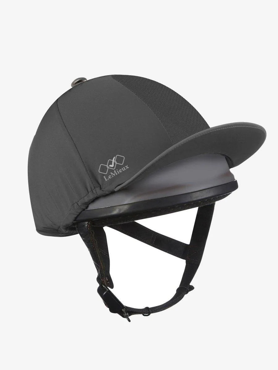 LeMieux Pro Mesh Hat Silk - Grey -
