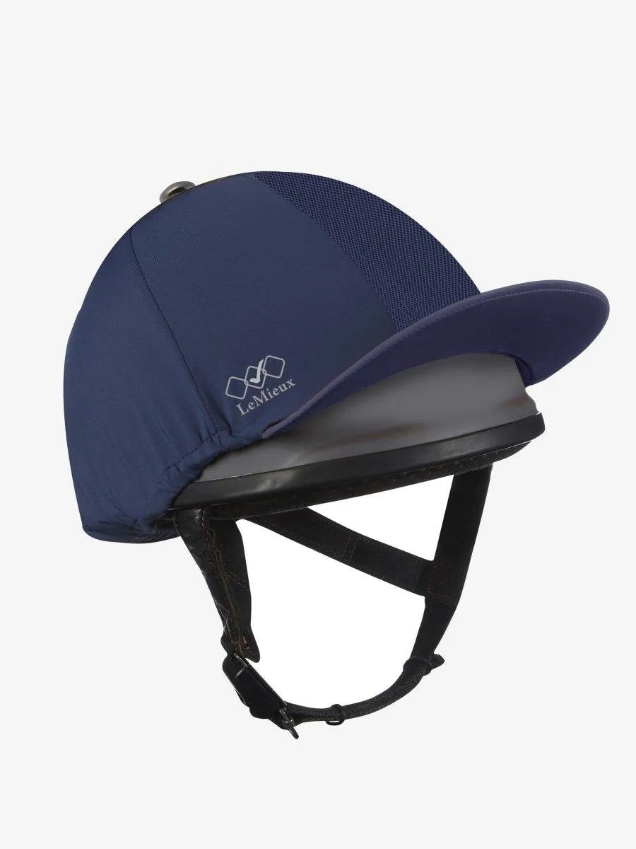 LeMieux Pro Mesh Hat Silk - Navy -