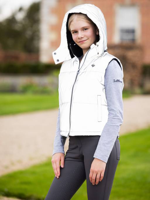 LeMieux Young Rider Eleanor Reflective Gilet AW23 - Age 9-10 -