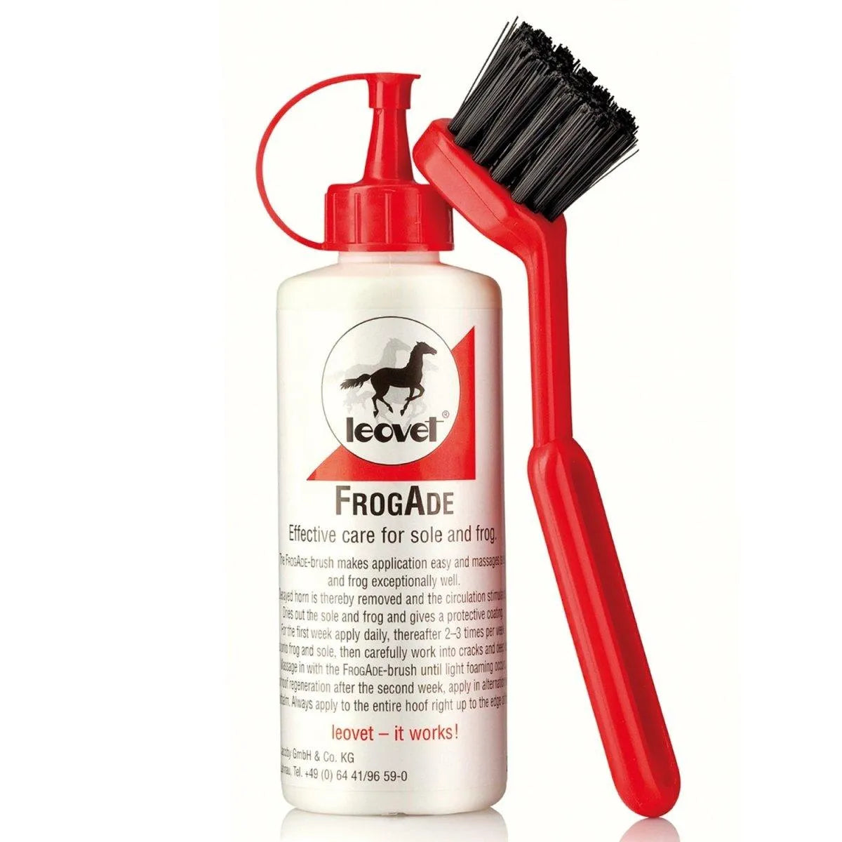 Leovet Frogade C/W Brush - 200Ml -