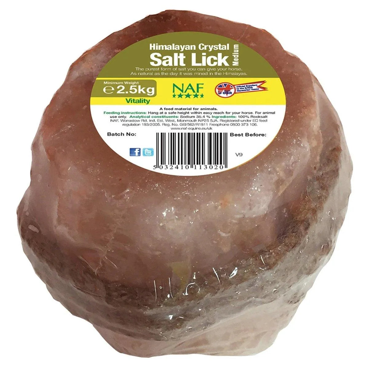 Naf Himalayan Salt Lick - 2.5Kg -