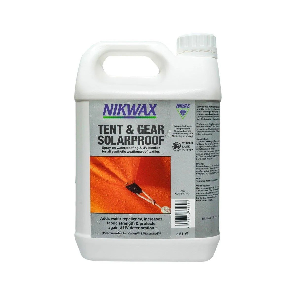 Nikwax Tent & Gear Solarproof - 2.5Lt -