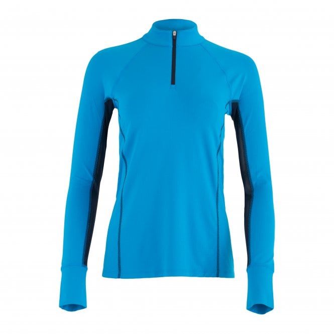 Noble Outfitters Ashley Performance Shirt - Long Sleeve - Bright Blue - Extra Small
