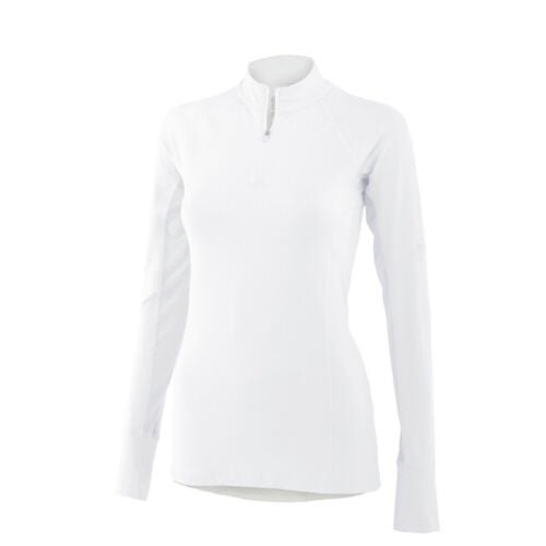 Noble Outfitters Ashley Performance Shirt - Long Sleeve - White - Extra Small