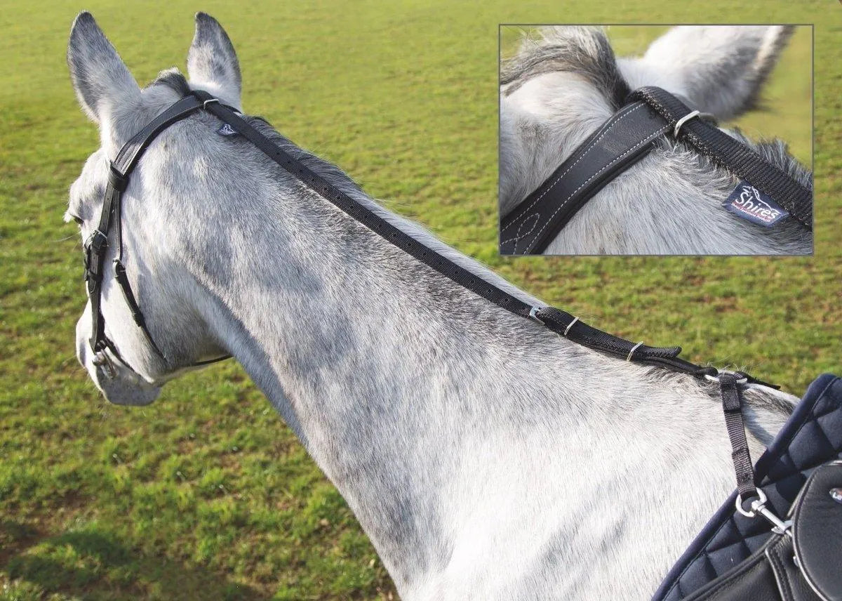 Shires Daisy Rein - Black -