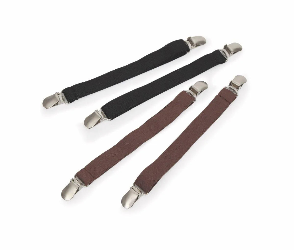 Shires Elastic Jodhpur Clips - Black - Single