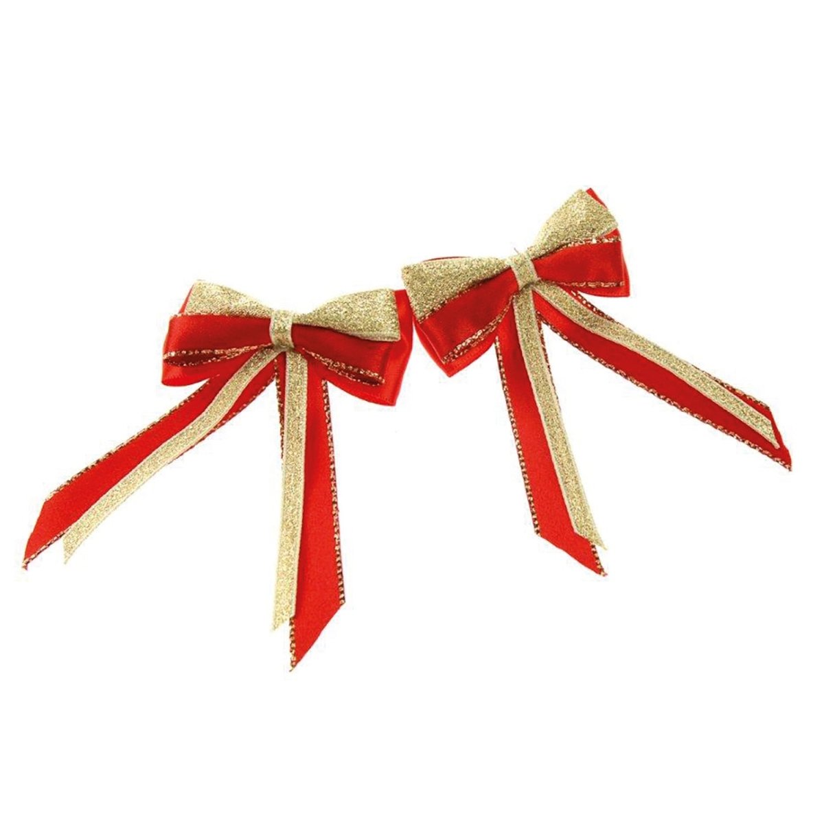 Showquest Piggy Bow & Tails - Red/Gold -