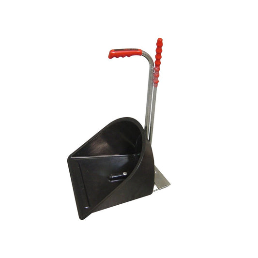 Stubbs Stable Mate Manure Collector with Rake - Black -