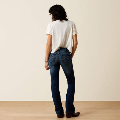 Ariat Ladies R.E.A.L. Perfect Rise Stretch Rosa Boot Cut Jean