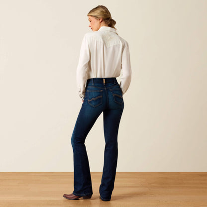 Ariat Ladies R.E.A.L. High Rise  Ballary Boot Cut Jean