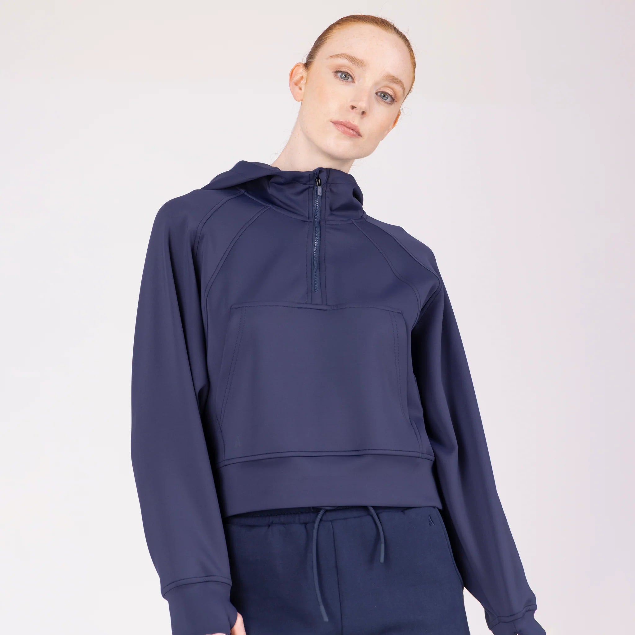 Aubrion SS26 Ladies React Quarter Zip Hoodie