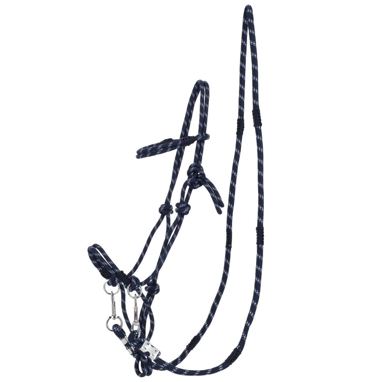 QHP Rope Halter Aubree With Rein