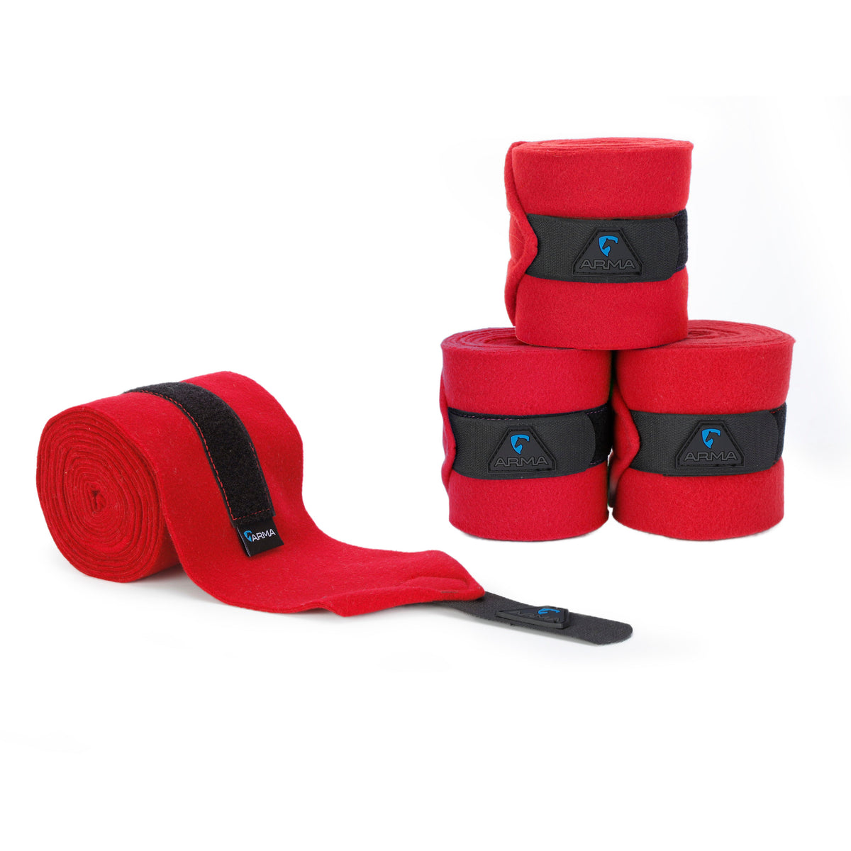 ARMA Fleece Bandages - Red