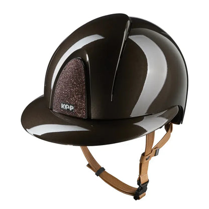 KEP Smart Nova Polish Star Polo Visor Riding Helmet - No Liner Included