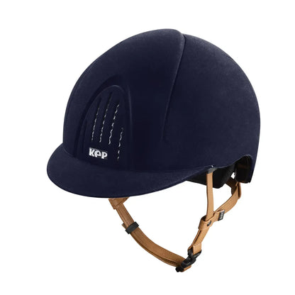 KEP Smart Nova Velvet Riding Helmet - No Liner Included