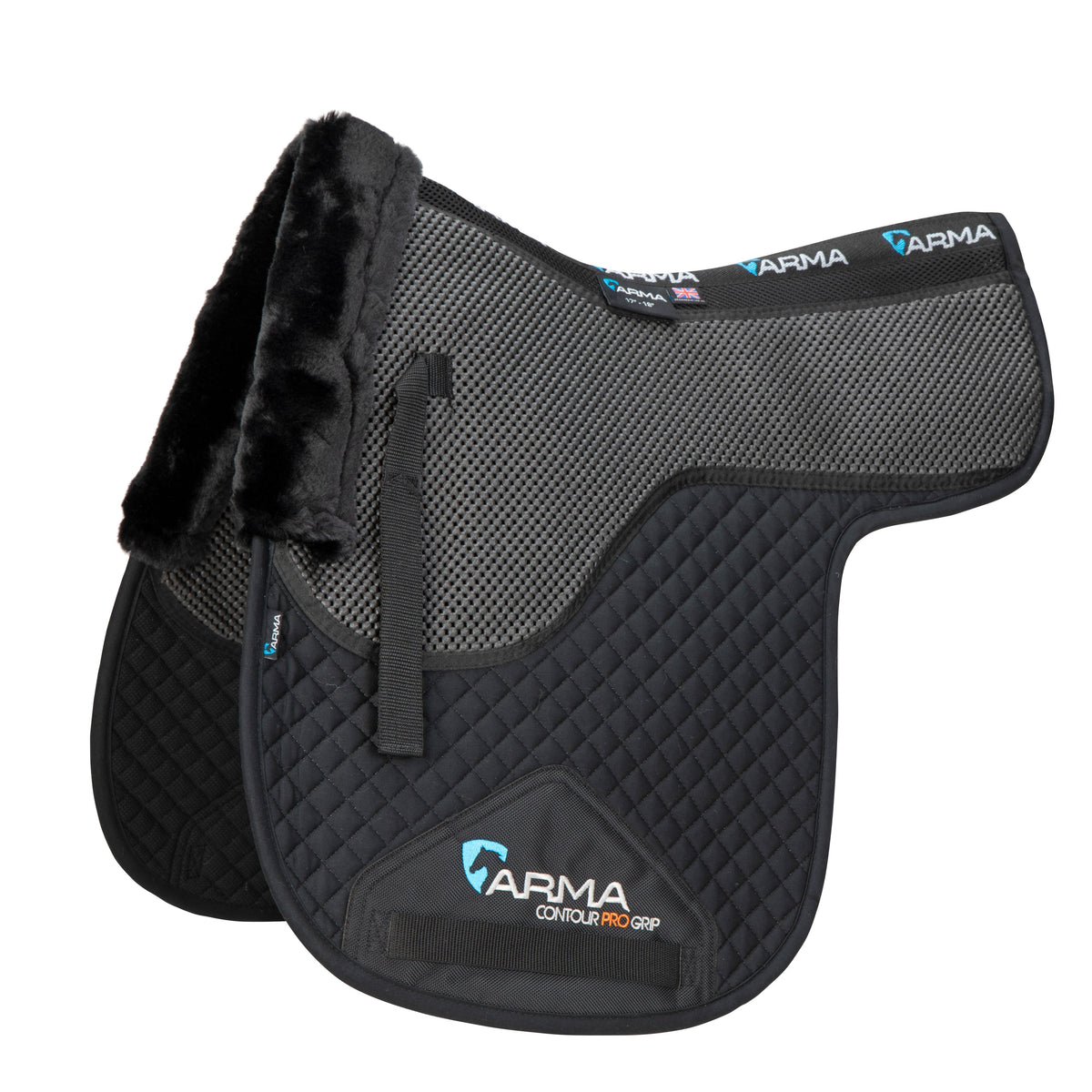 ARMA Soft Grip Numnah - Black