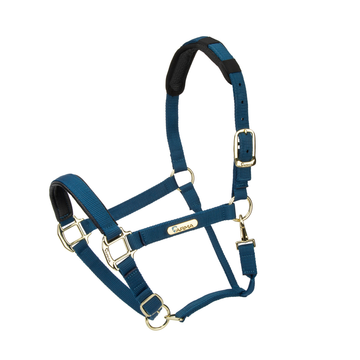 Shires Topaz Nylon Headcollar - Navy