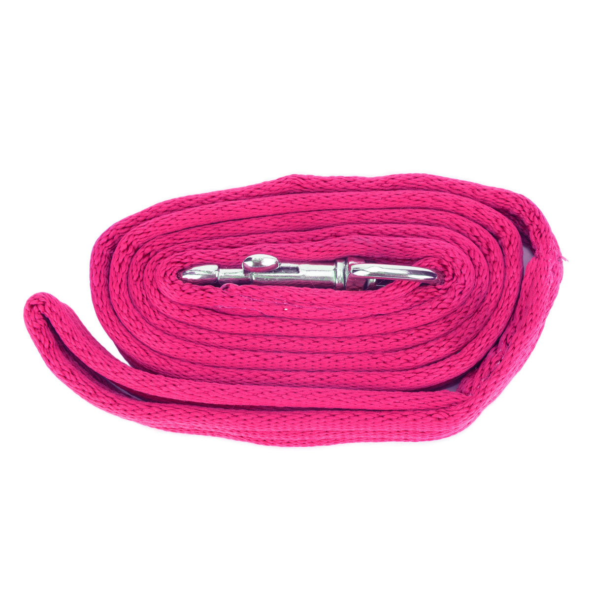 Shires Cushion Web Lead Rein - Raspberry