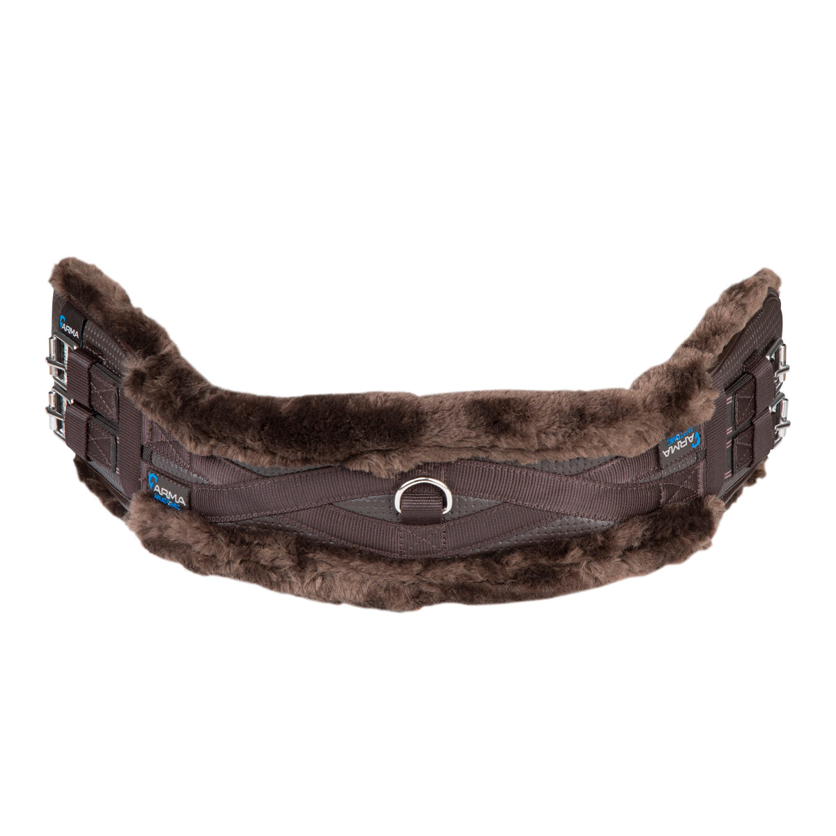 ARMA SupaFleece Dressage Girth - Brown