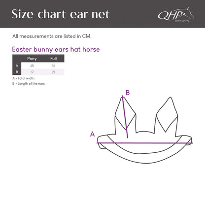 QHP Easter Bunny Ears Horse