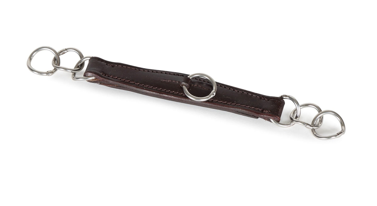 Velociti GARA Leather Curb Chain - Havana