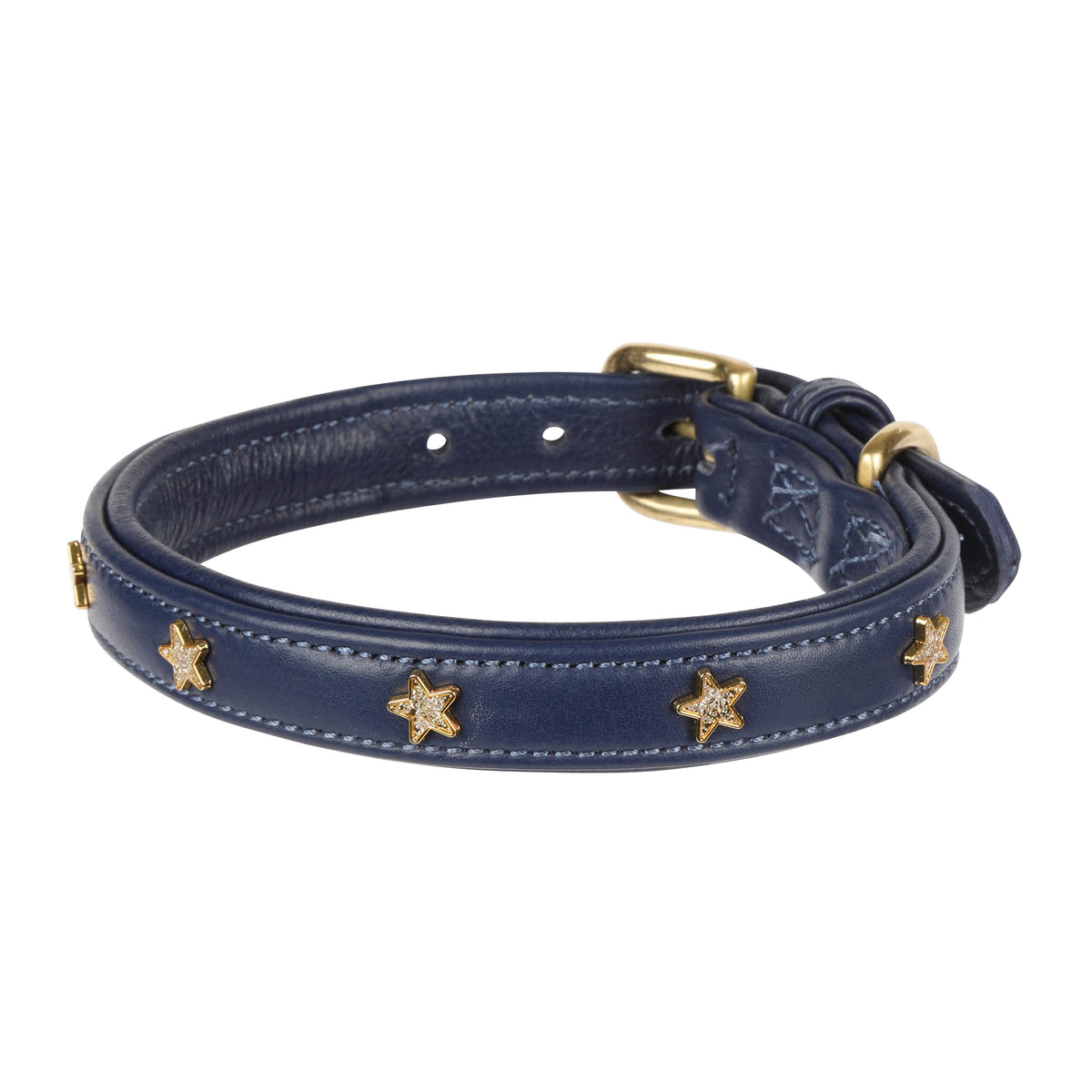Digby & Fox Star Dog Collar - Navy