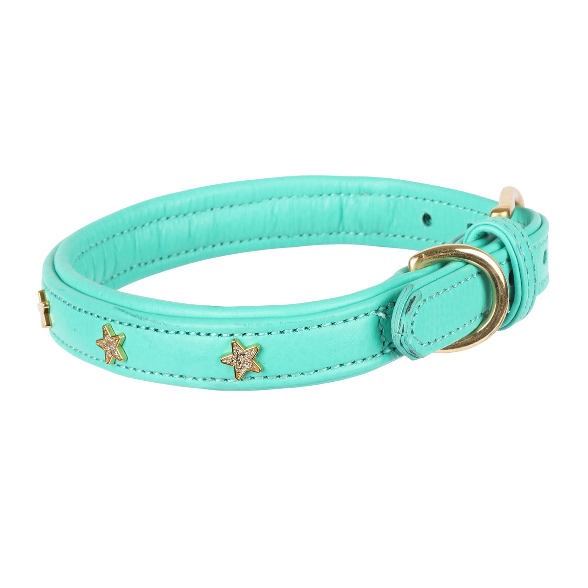 Digby & Fox Star Dog Collar - Teal