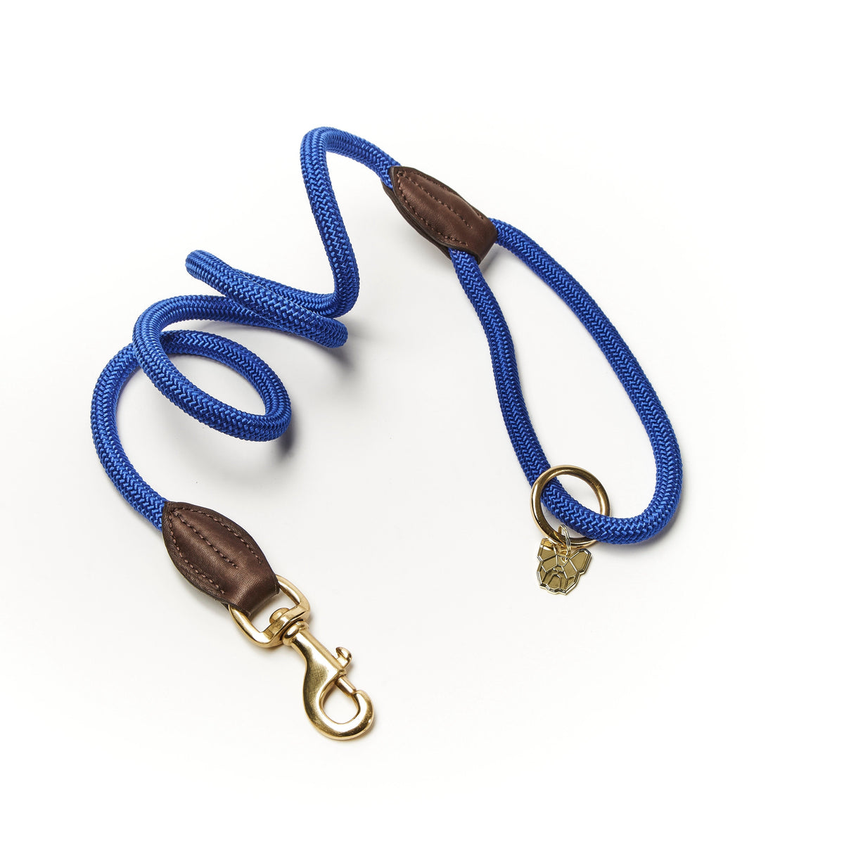 Digby & Fox Fine Rope Lead - Blue