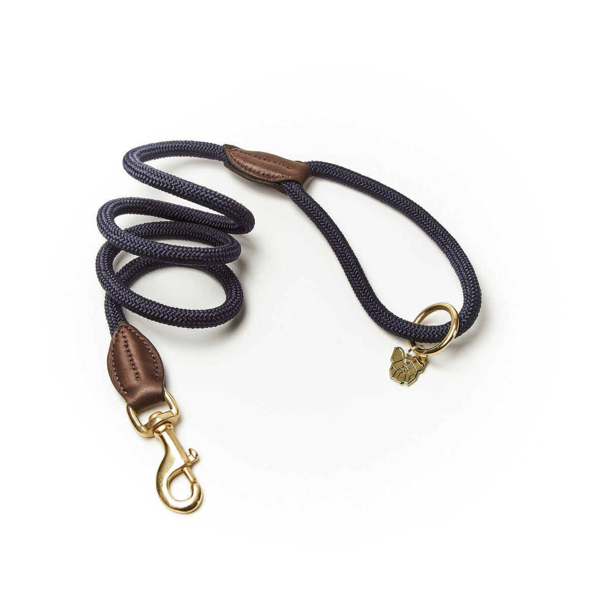 Digby & Fox Fine Rope Lead - Navy