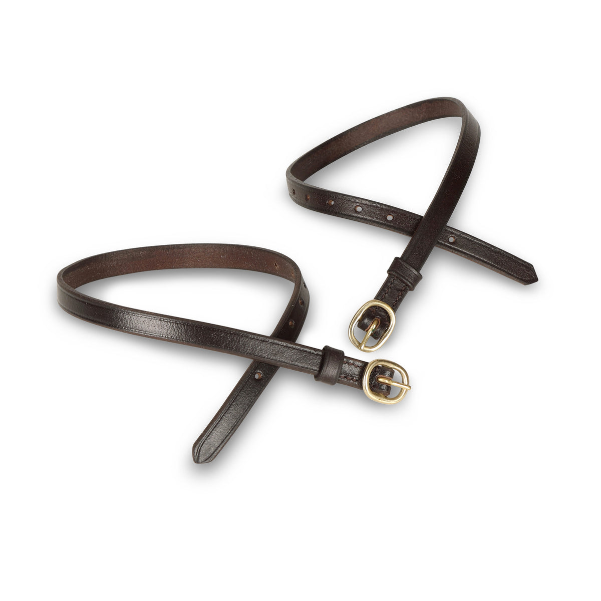 Velociti GARA Leather Spur Straps - Havana
