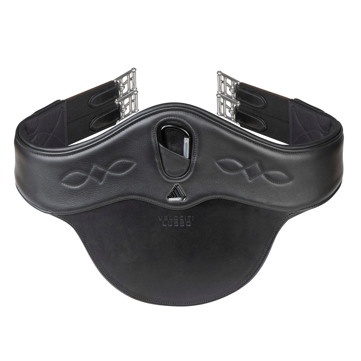 Velociti Lusso Stud Girth - Black