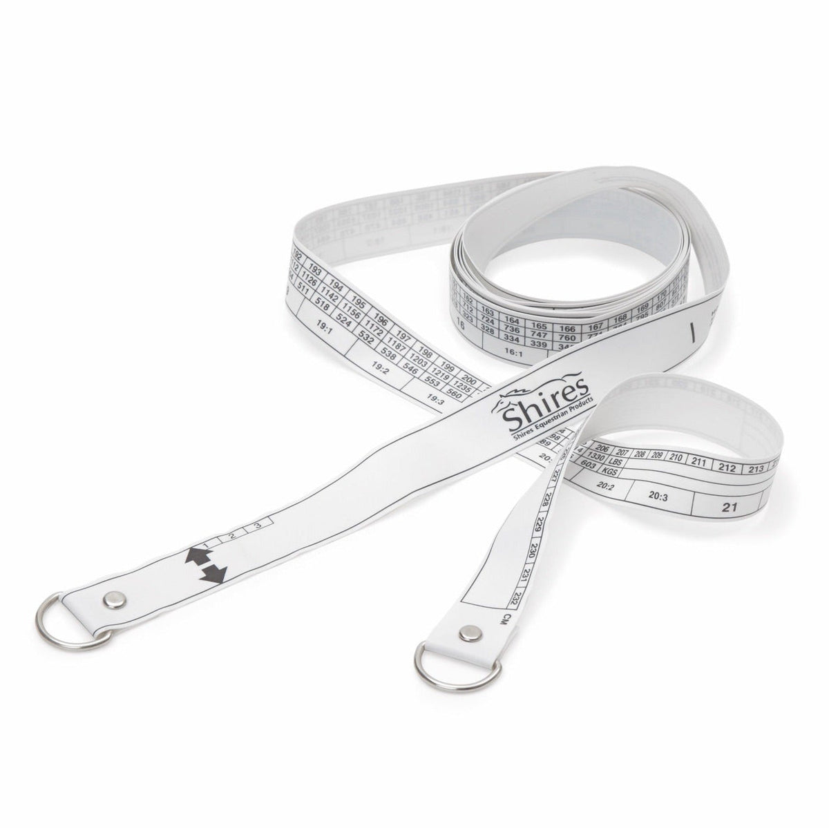 Shires Horse And Pony Weighband - White