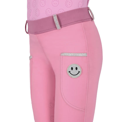 QHP Junior Full Grip Riding Tights Rosalyn SS26 Collection