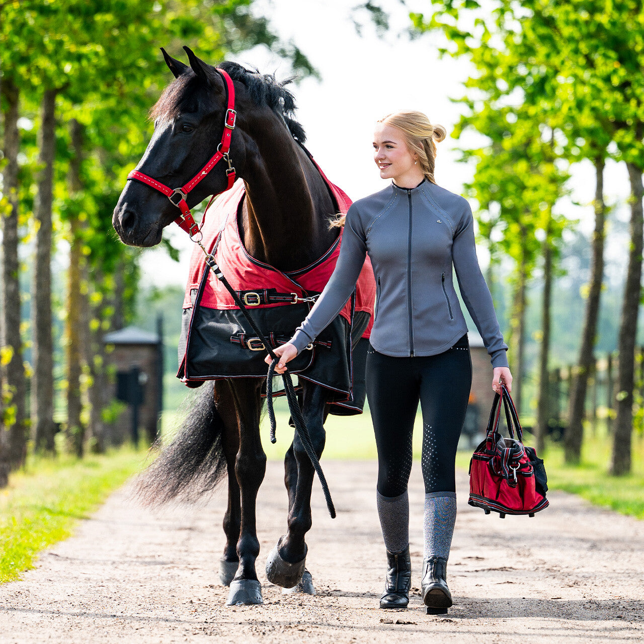 QHP Ladies Sweat Jacket Oakleigh SS26 Collection