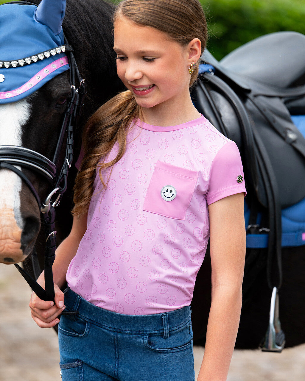 QHP Junior Sport Shirt Rosalynn SS26 Collection