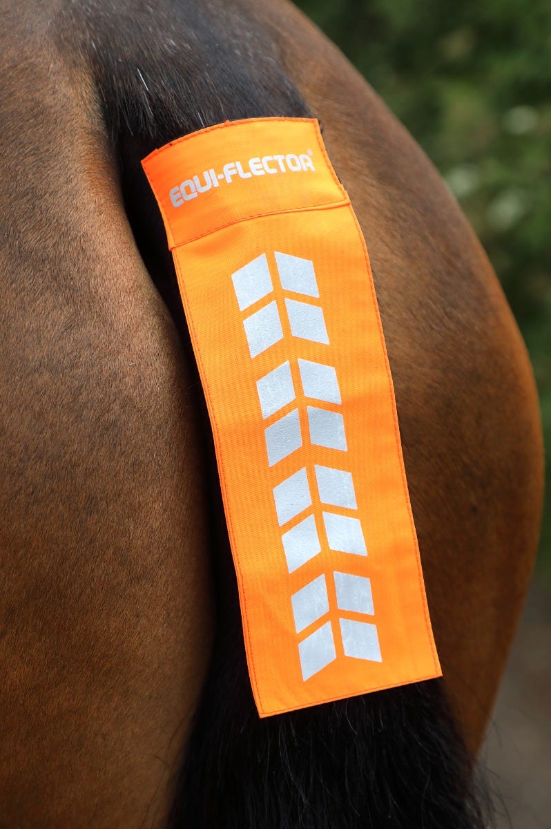 EQUI-FLECTOR® Tail Strap - Orange