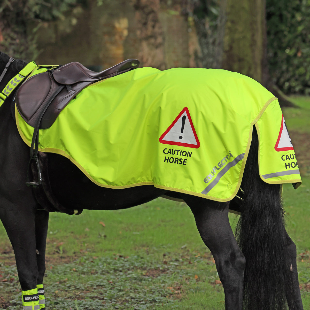 EQUI-FLECTOR® Waterproof Exercise Sheet - Bright Yellow