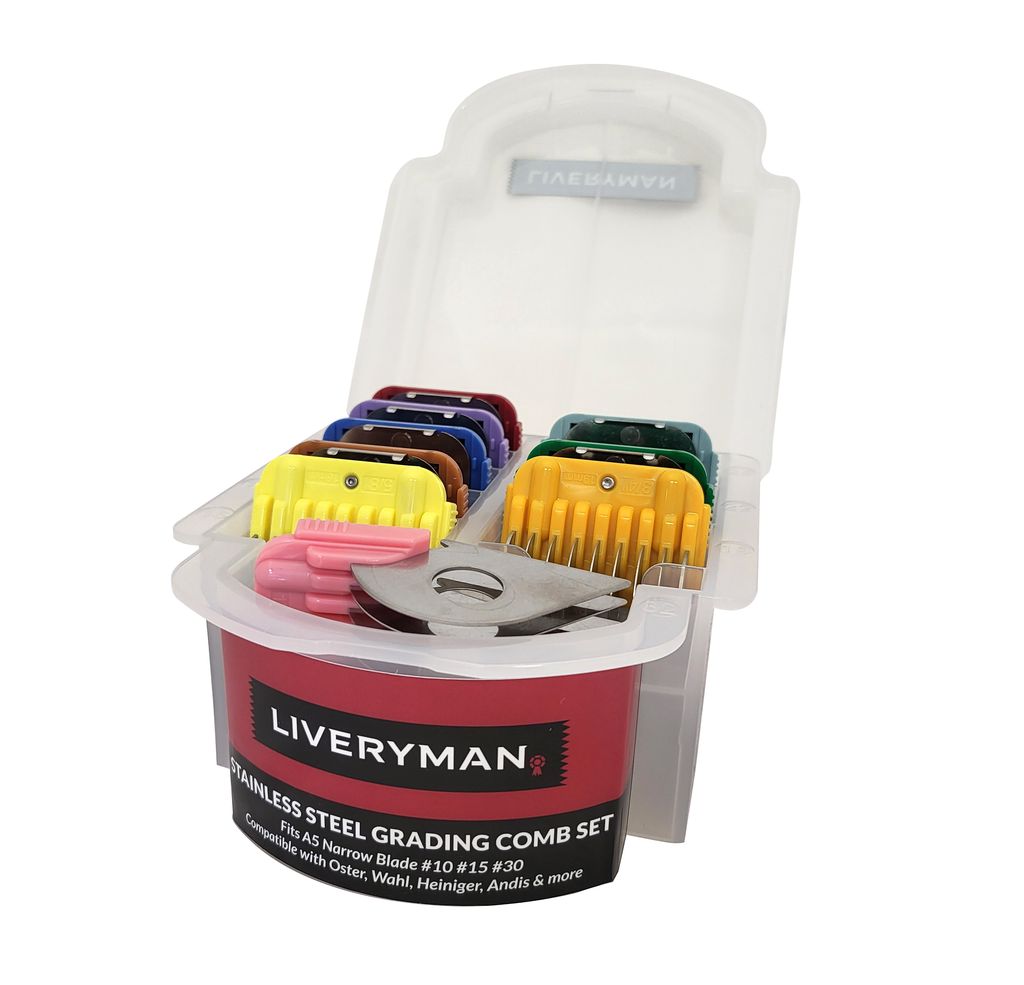 Liveryman Clipper Comb and Grading Set