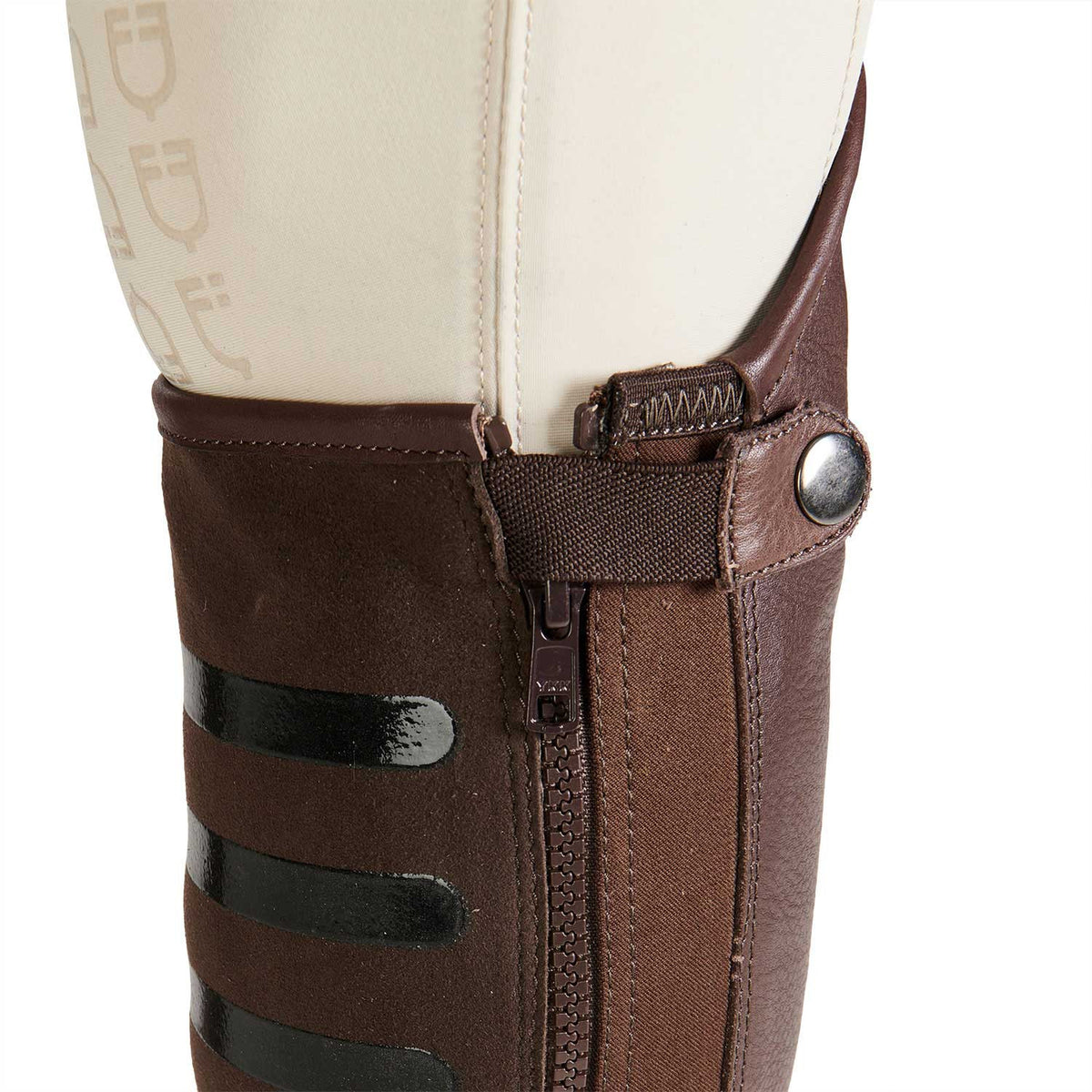Equestro Unisex gaiters with silicone inserts
