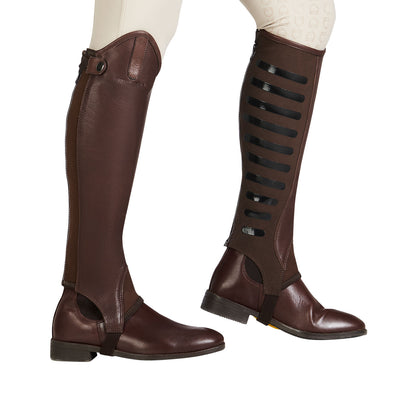 Equestro Unisex gaiters with silicone inserts