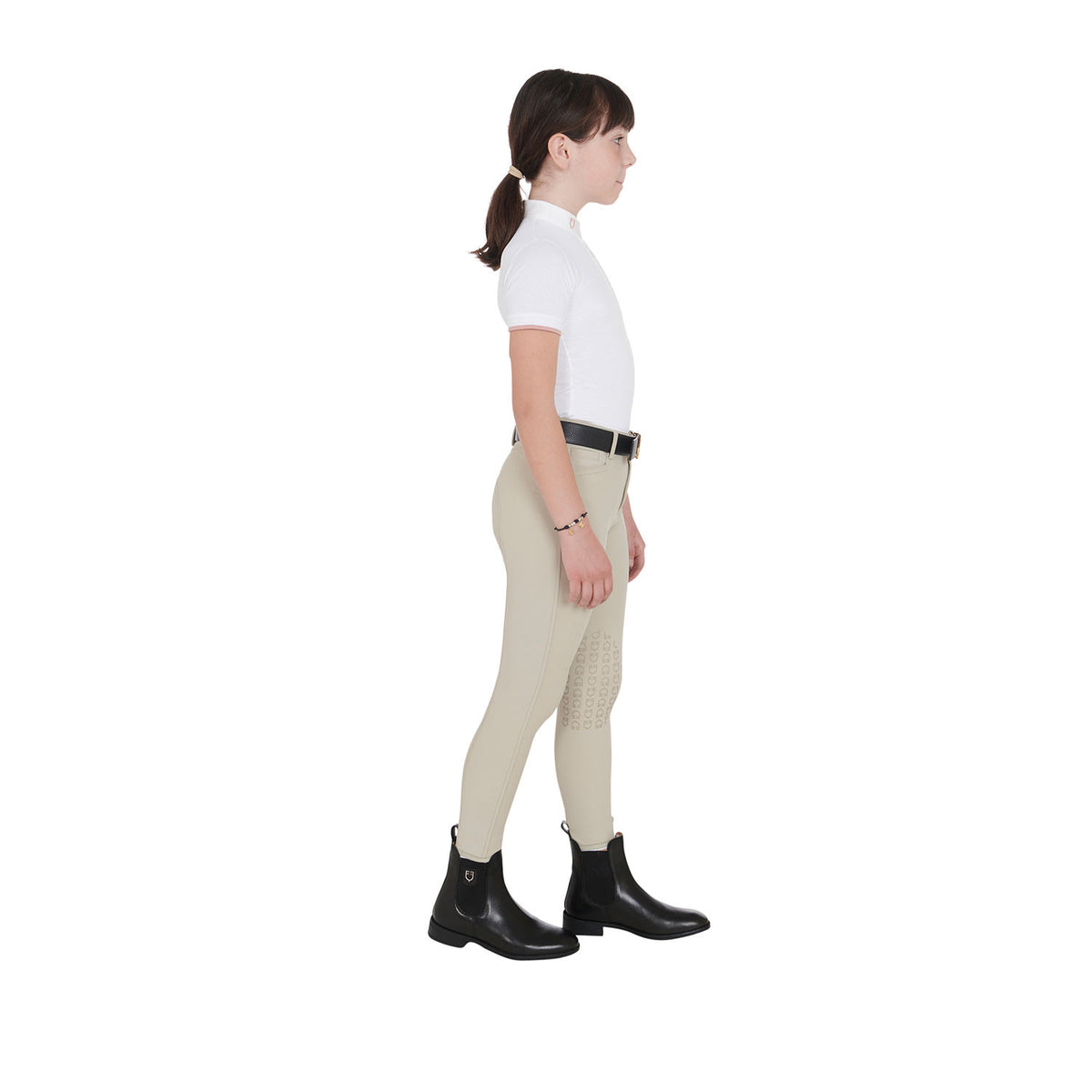 Equestro Unisex ankle boots with side elastics