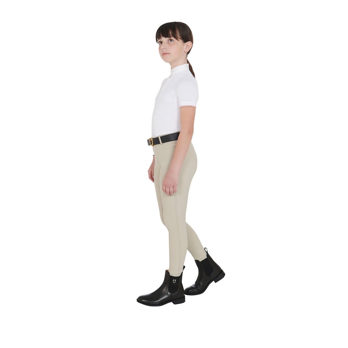 Equestro Unisex ankle boots with side elastics