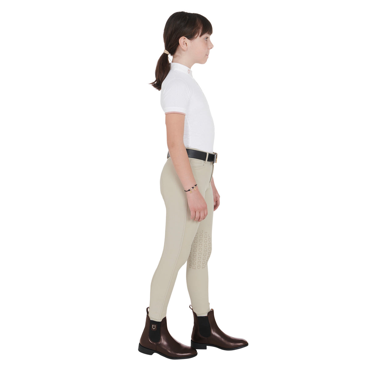 Equestro Unisex ankle boots with side elastics