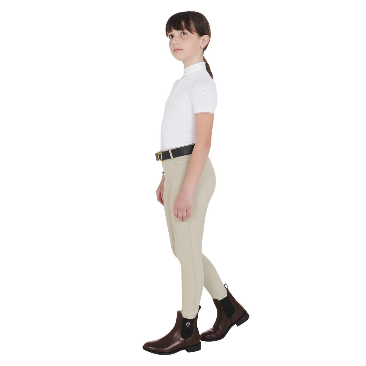 Equestro Unisex ankle boots with side elastics