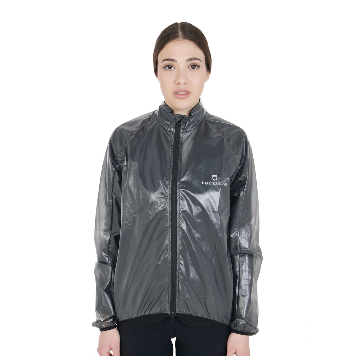 Equestro Windproof and water-repellent unisex overcoat