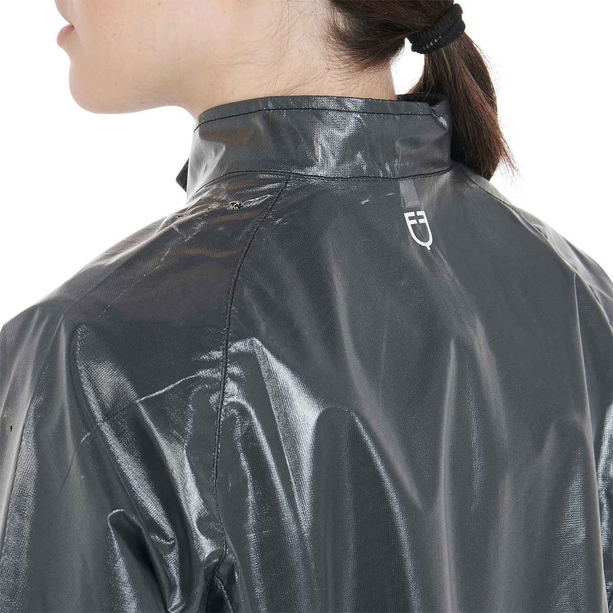 Equestro Windproof and water-repellent unisex overcoat